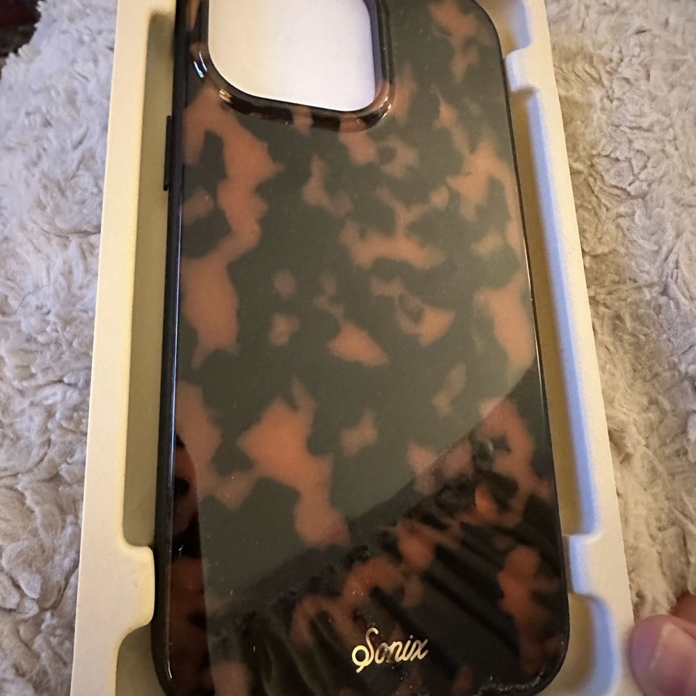 SONIX Brown Tort MagSafe iPhone 14 Pro Max Phone Casing